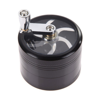 4 Piece herb grinder with handle