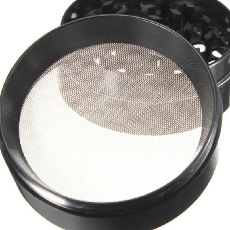 4 Piece herb grinder with handle