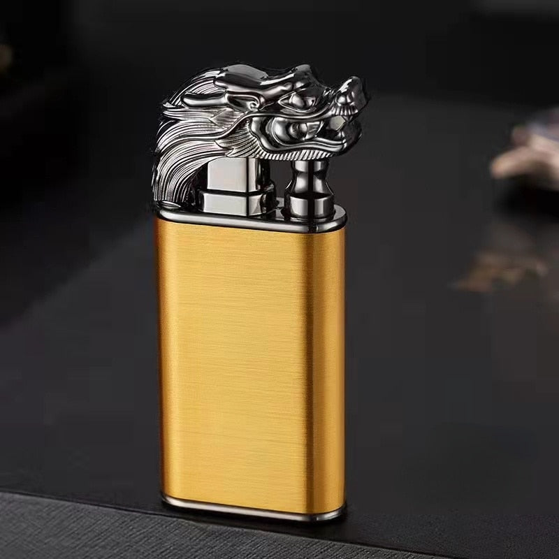 Double Flame Dragon Jet Lighter